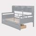 Red Barrel Studio® Ules Daybed Wood in Gray | 49.4 H x 41.7 W x 79.1 D in | Wayfair E9DED152345F425295AA9436FE043D1D