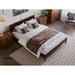 Lark Manor™ Amandaleigh Solid Wood Panel Bed Wood in Brown | 33.46 H x 64.57 W x 83.13 D in | Wayfair 3E39BFB497884C44984891E055396993