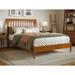 Lark Manor™ Ambie Solid Wood Panel Bed Wood in Brown | 44.29 H x 56.77 W x 83.04 D in | Wayfair 5C3508E5B63F47A9ADB9D6456892977A