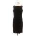 Old Navy Casual Dress - Sheath: Black Solid Dresses - Women's Size 10