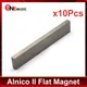 10 Stück Alnico II E-Gitarren-Tonabnehmer magnet für Humbucker f60x1.5x13mm/f60x4.5x1.5mm Flat