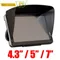 4,3/5/7/GPS-Navigationszubehör Zollrahmen GPS Universal Sonnenschutz Sonnenschutz GPS-Bildschirm Visier Haubenblock