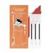 Drnokyasn 3Pcs Tattoo Lipstick Cotton Swab Waterproof Non-Stick Tattoo Lipstick Cotton Swab Lip Tint Velvet Matte Lip Gloss Cotton Swab