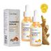 Weloille 30ml Turmeric Repair Face Serum Turmeric Dark Spot Corrector Serum Anti Acne Serum Hydrating Brightening Serum for Fine Lines and Wrinkles For All Skin Types Safe on Sensitive Skin