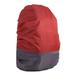 Outdoor Travel Backpack Rain Cover Foldable With Safety Reflective Strip 10-70L (gray red S)