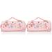 2 PCS Pencil Case Zipper Office Supplies Pencils for Kids Storage High Capacity Canvas with Cases Child Student