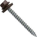 Metal Roofing Screws: (250) Screws X 2-1/2 Brown Hex Head Sheet Metal Roof Screw. Self Starting/Tapping Metal To Woodsheet Metal Screws With EPDM Washer. For Corrugated Roofing