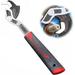 IKOMMI Industrial Grade Multifunctional Self-locking Pipe Wrench Tool 2024 New Adjustable 12 Multi-function Water Pipe and Nut Wrench Self-Adjusting Spanner Quick Power Grip Pipe Wrench