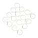 24 Pcs Hook up Metal Hanger Clothes Hangers Plastic Hooks Pan Hanging Coat Closet S-shaped Heavy Duty Plant