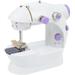 Tabaray Mini Sewing Machine for Beginner Portable Sewing Machine with Extension Table and Light for Sewing of Silks Denim Wool Leather