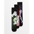 Men's Marvel Character Ankle Socks 3 Pack