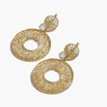Madewell Jewelry | Madewell | Circle Statement Earrings | Color: Gold | Size: Os