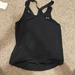 Under Armour Tops | Black Underarmour Double V Back Strap Workout Tank | Color: Black | Size: M