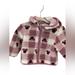 Disney Jackets & Coats | Disney Baby Girl Faux Fur Shearling Jacket Size 3-6 Months Nwot | Color: Pink | Size: 3-6mb