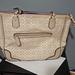 Coach Bags | Coach Med Tote Beige/Gold Bag | Color: Cream/Gold | Size: Os