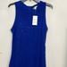 Michael Kors Dresses | Bnwt Michael Kors Sleeveless Netted Blue Dress With Inside Lining Large | Color: Blue | Size: L