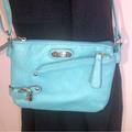 Rosetti Bags | (5 For $25) Rosetti Compact Purse Shoulder Bag Blue Zip Up | Color: Blue | Size: Os