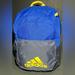 Adidas Bags | Adidas Ready Backpack/Bookbag Unisex 17” Yellow/Blue | Color: Blue/Yellow | Size: Os