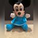 Disney Toys | Disney Plush Vintage 8" Mickeys Christmas Carol Toy Doll Minnie Mouse Blue Dress | Color: Blue | Size: Osbb