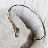Free People Jewelry | Free People Hanging Diamonds Ear Cuff | Color: Gold | Size: Os
