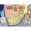 1943 Map of Union of South Africa | 1000 Piece Adult Jigsaw Puzzle | Family Entertainment | Jigsaw Puzzle Game for Adults | Fun Activity