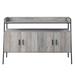 17 Stories Veshali TV Stand for TVs up to 50" Wood/Metal in Brown | 33 H x 52 W x 18 D in | Wayfair 8AF7E7D9821C42BA990A39F2D131B2E5