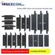 HISEECON-Autocollant de protection d'isolation de cellule de batterie BMS bande flexible pour