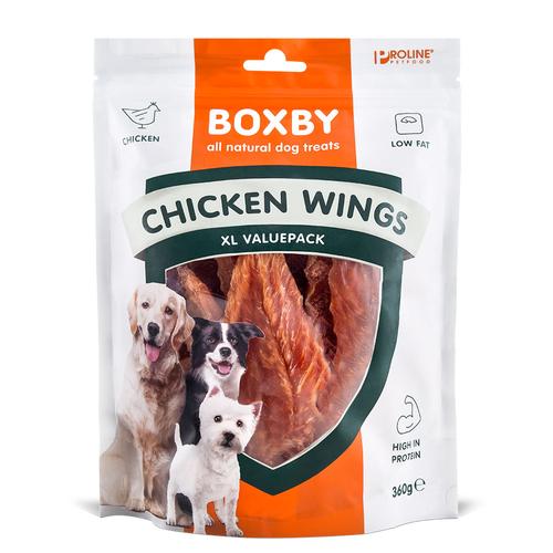 2x360g Hühnerflügel Boxby Hundesnack - zum Sonderpreis!