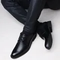 Scarpe eleganti da uomo a punta scarpe da lavoro in pelle per uomo abiti scarpe da uomo Chaussure