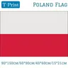 90*150cm/60*90cm/40*60cm/15*21cm polonia polacco nazionale tifosi tifosi bandiera 5x3 piedi