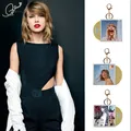 Singer Taylor Swift nuovo Album 1989 CD Record portachiavi Fashion Swift Album portachiavi Star
