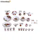 1 Set 1:12 Miniatur Puppe Haus Blume Patten Porzellan Kaffee Tee Tassen Keramik Geschirr Puppenhaus