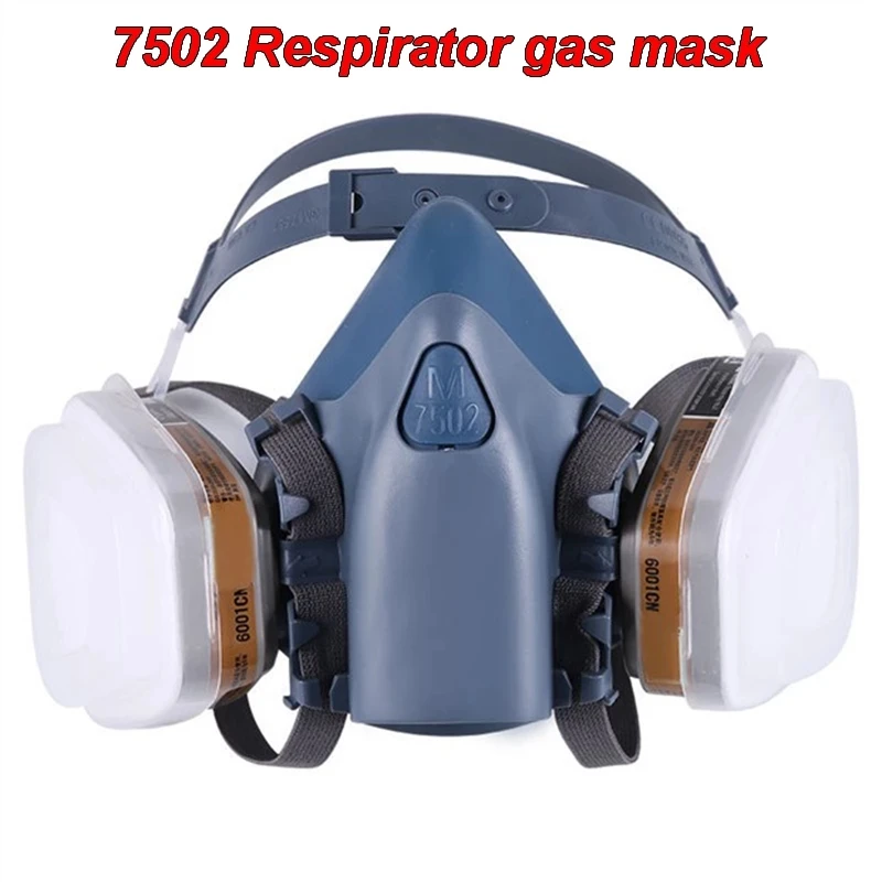 7502 Gasmaske chemische Atemschutz maske Schutz maske Industrie lacks pray Anti-Bio-Dampf Filter Image