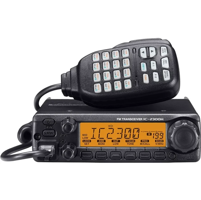 IC-2300H FM Transceiver VHF Marine Radio Mobilfunk 65W Autoradiosender über 10KM Image