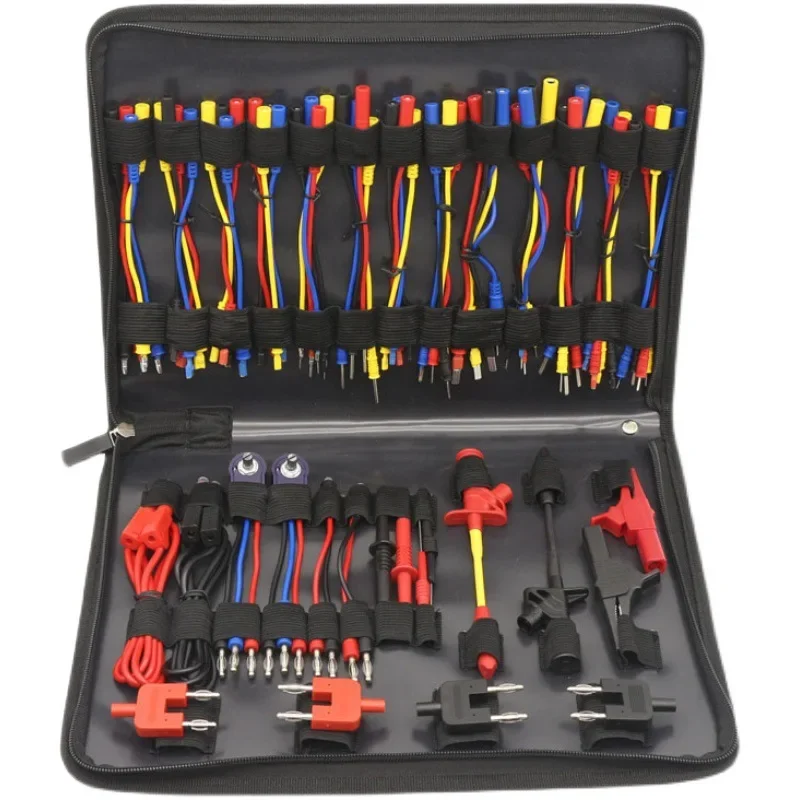 Neu! 70 stücke Ganze Set Multimeter Test Blei Kits Set Ätherisches Automotive Elektronische Anschlüsse Kabel Hand Werkzeug Tester Image