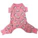 Fashion Pet Unicorn Dog Pajamas Pink X-Small - 1 count