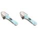 2 Pieces Pet Measuring Spoon Stainless Steel Cat Food Scale Feeding Electronic Scales Dog Cups Tool