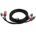 Audio Line Auxiliary Cord Amplifiers Cable Speaker Av Speakers Wire Subwoofer Stereo Jack Cables
