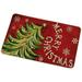 WQJNWEQ Gifts on Sales Decorative Doormat Non Slip indoor Outdoor Front Door Bathroom Entrance Mats Rugs Carpet Christmas Tree Party