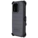 OtterBox Defender Pro Series Case and Holster for iPhone 15 Pro - Black (Used)