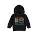 Boys Hoodie Long Sleeve Hooded Pullover Letters Print Fall Sweatshirt