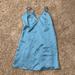 Free People Dresses | Free People Blue Slip Dress | Color: Blue | Size: S