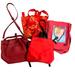 Zara Bags | Four Red Bags Purses Bundle Zara And Lancel | Color: Red | Size: Os