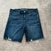 American Eagle Outfitters Shorts | American Eagle Next Level Stretch Skinny Bermuda Cut Off Jean Shorts | Color: Blue | Size: 14