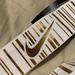 Nike Accessories | 3 Gold And White Nike Stretchy Headbands New On Card | Color: Gold/White | Size: Os