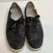 Kate Spade Shoes | Kate Spade Black Glitter Keds Sneakers - Size 9.5 | Color: Black | Size: 9.5