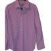 Michael Kors Shirts | Michael Kors Mens Dress Shirt Lilac Plaid Gingham Slim Fit 17-17 1/2 Xl 34/35 | Color: Purple | Size: 17
