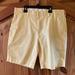 Polo By Ralph Lauren Shorts | Men's Polo Ralph Lauren Stretch Yellow Flat Front Chino Bermuda Shorts Size 34 | Color: Yellow | Size: 34