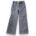 Anthropologie Pants & Jumpsuits | Anthropologie Elevenses Fraktur Blue/Gray Wide Leg Pant Trousers Size 8 | Color: Blue | Size: 8