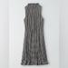 American Eagle Outfitters Dresses | American Eagle Soft & Sexy Mock Neck Striped Sleeveless Dress Aeo Black White | Color: Black/White | Size: Xs